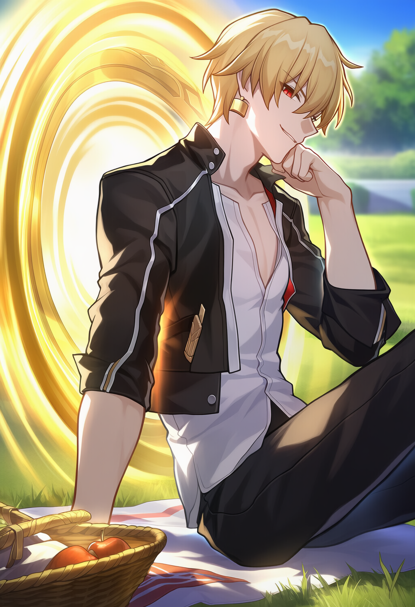 Saber Captured by Gilgamesh